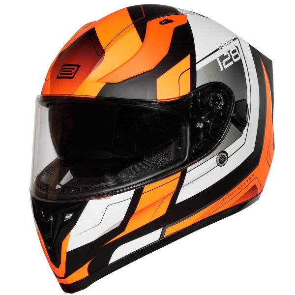 Origine Strada Advanced Orange/Black Helmet