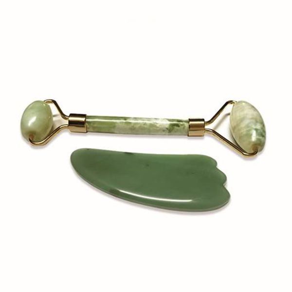 Anti-Aging Skincare Jade Quartz Roller Set