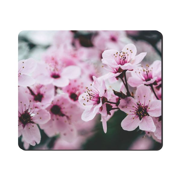 Mouse Pad - Pink Petalled Flower