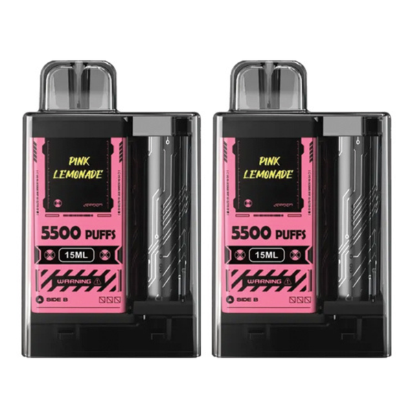 Vapengin Disposable Vape 5500 Puffs (Rechargeable) Pink Lemonade- 2 Pack