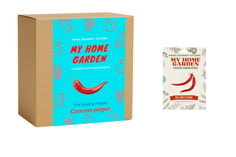Chilli Grow Kit Complete - Red Long Cayenne + Seed pack
