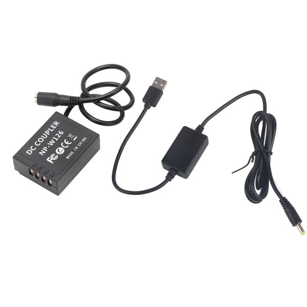 NP-W126 USB Dummy Battery for Fuji X-T3