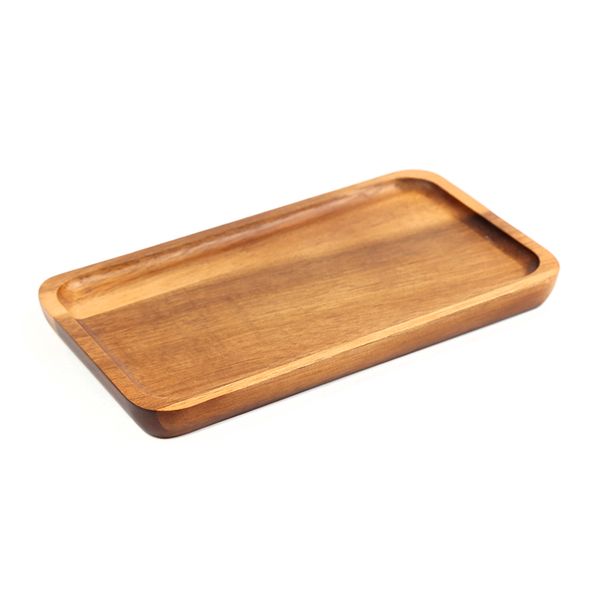 Acacia wood Platter Rectangle - 18cm