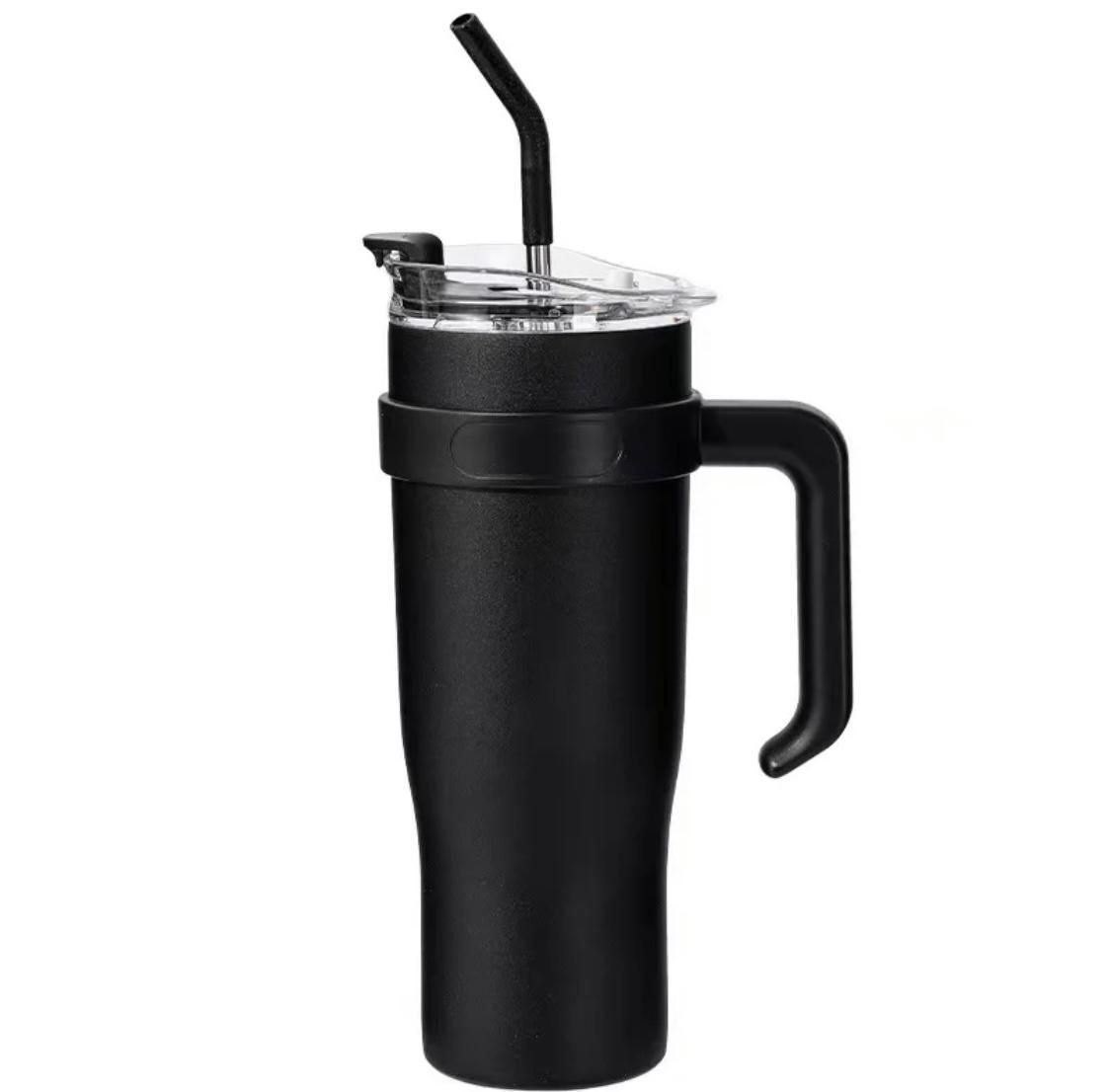 Tumbler Insulated Stainless Steel Thermal Flask With Straw -1250ML