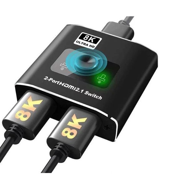 HDTV splitter 2×1 switch 8K Andowl QZ8Q2 (7840x4320p) 120hz