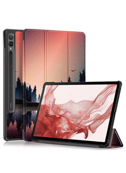 Case For Samsung Galaxy Tab S9 Plus WIth Auto Sleep/Wake Trifold Stand