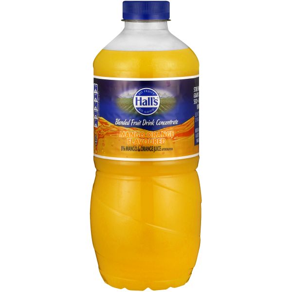 Hall's Orange Mango Fruit Drink 1.25L