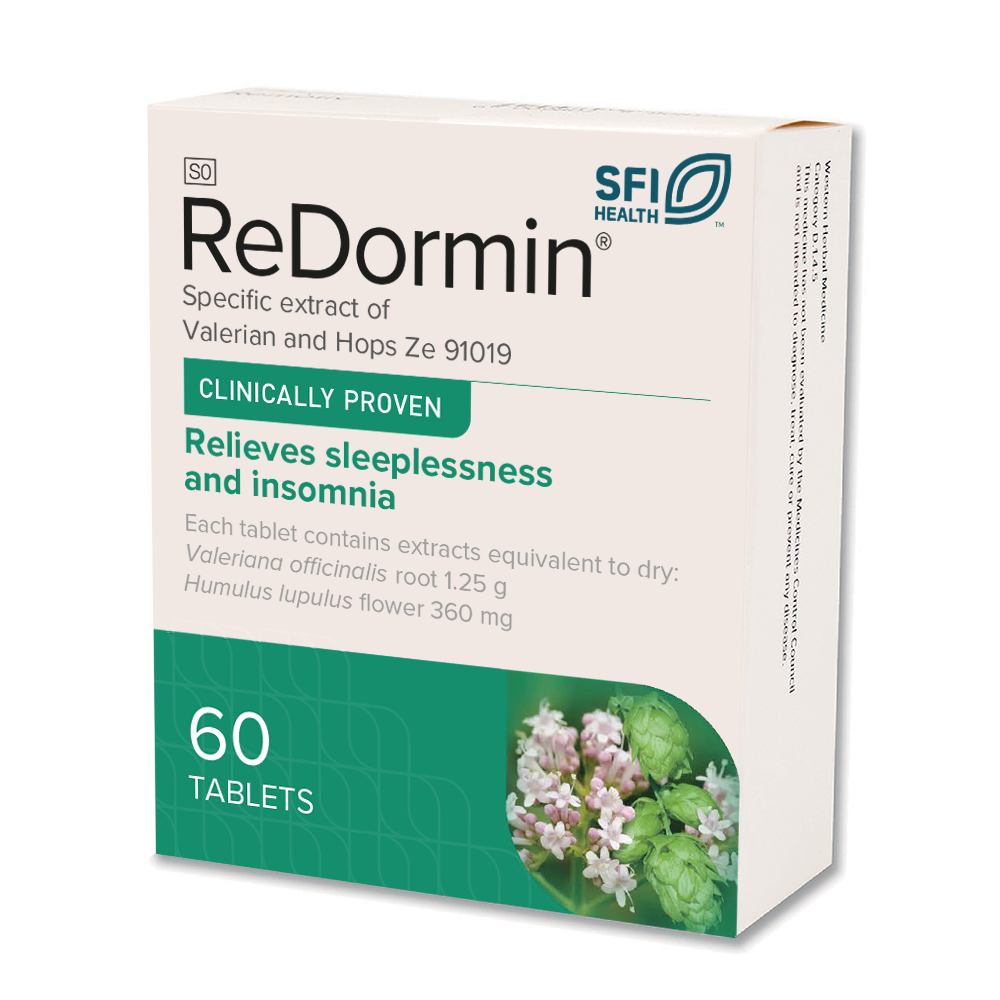 Flordis Redormin Insomnia and Sleeplessness Tablets 60’s Buy Online
