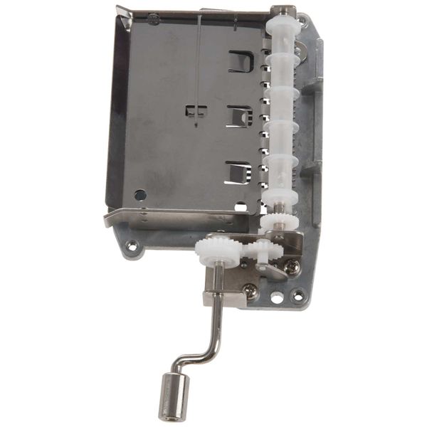 30-Note Tapes Hand Crank Mechanical Musical Box With Hole Puncher