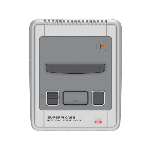 Retro Flag Super Pi Case Compatible with Raspberry Pi