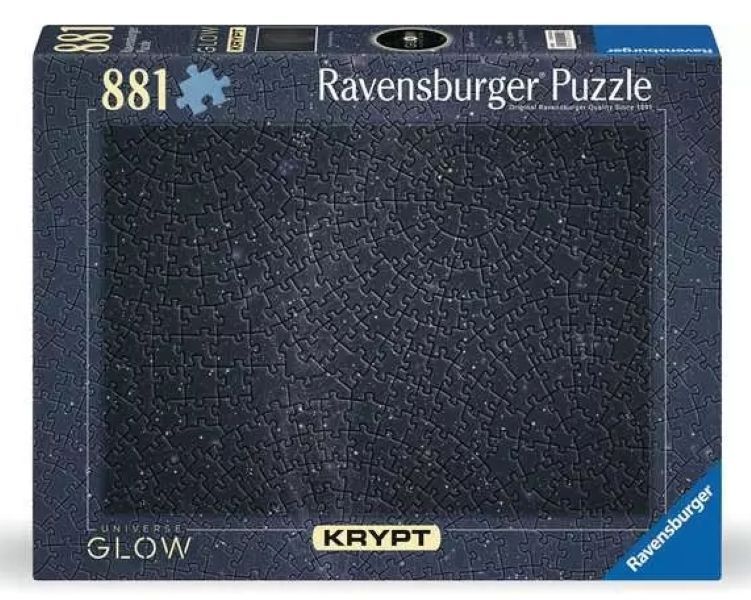 Ravensburger Krypt Universe Glow 881 Piece Puzzle V1