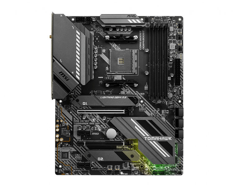 MSI MAG X570S TOMAHAWK MAX WIFI AM4 ATX Motherboard