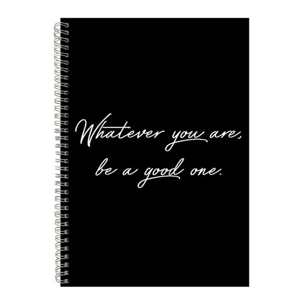 Good one A4 Notebook Spiral Lined Motivational Sayings Graphic Notepad 187