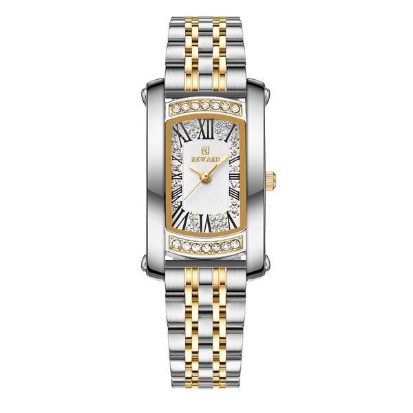 Reward Clasic Women's Leisure Watch Silver &amp; Gold Duo