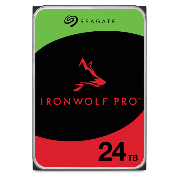 Seagate IronWolf Pro 24TB 3.5" NAS Internal Hard Drive - 7200RPM, SATA III