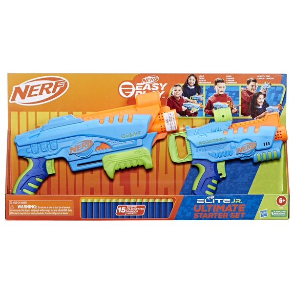 Nerf-Elite Jr Ultimate Starter Set Foam Dart Blaster