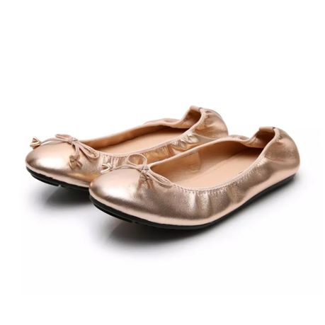 rose gold ladies shoes