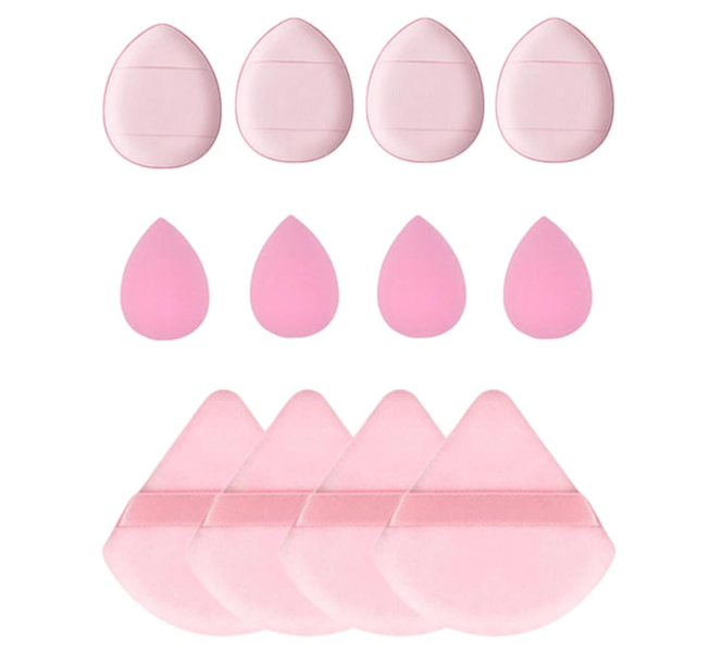 12 Pieces Makeup Sponge Set