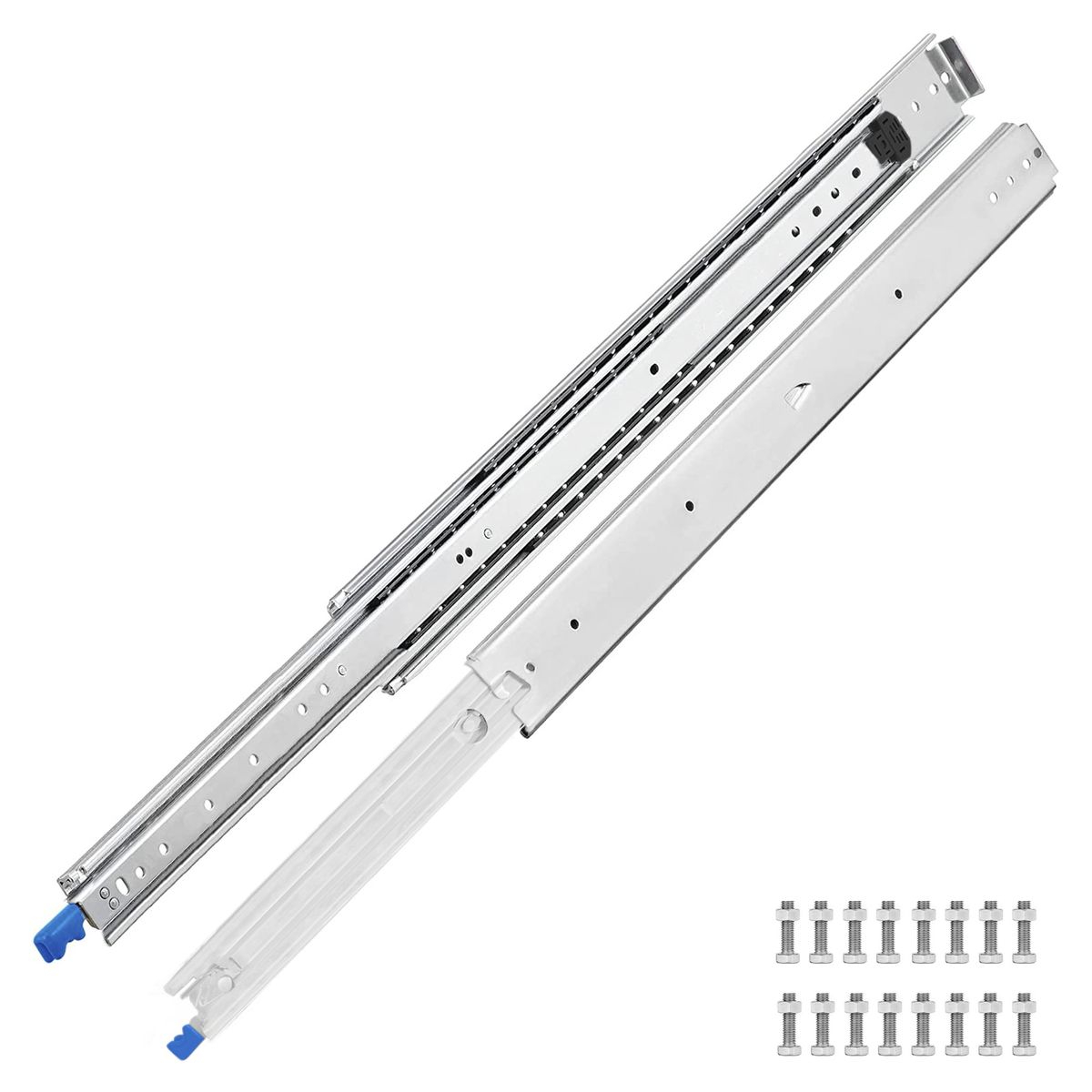 Set of 2 Heavy Duty Soft Close 76mm Drawer Slides1.9m Buy Online in