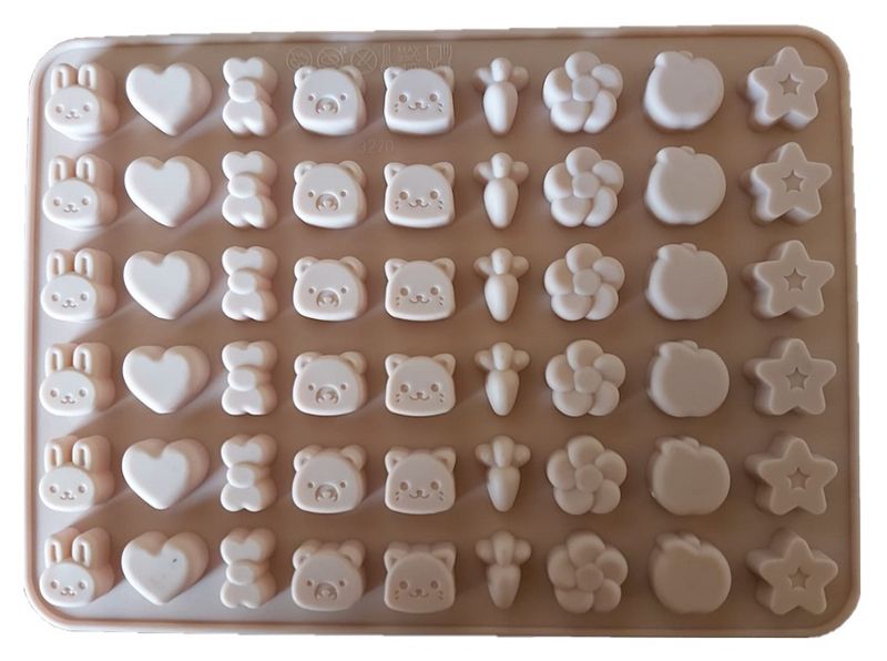 Faces and Things Gummy Mould