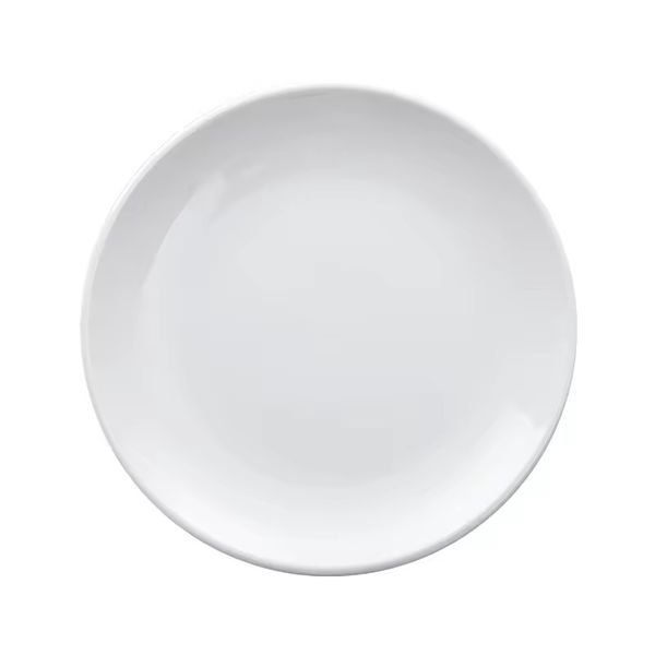 Round Ceramic Porcelain Dinnerware Plate - Set of 3