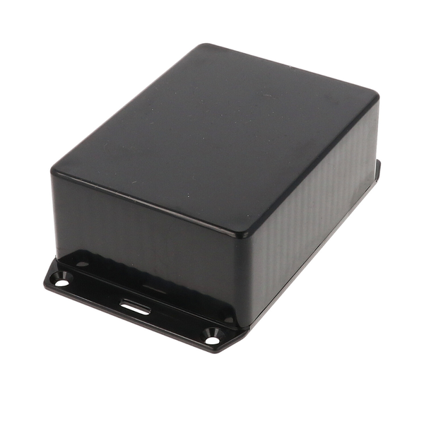 1591SFLBK ABS Enclosure Black 110x82x44mm with Flanged Lid IP54
