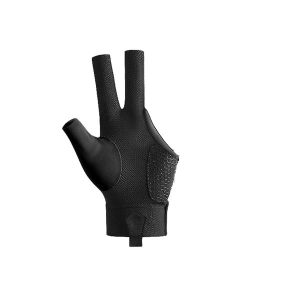 Left Hand Billiards Glove Non Slip Three Fingers Sport Snooker Glove