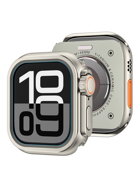 Original Metal Case Compatible with Apple Watch Series 11/10 46mm