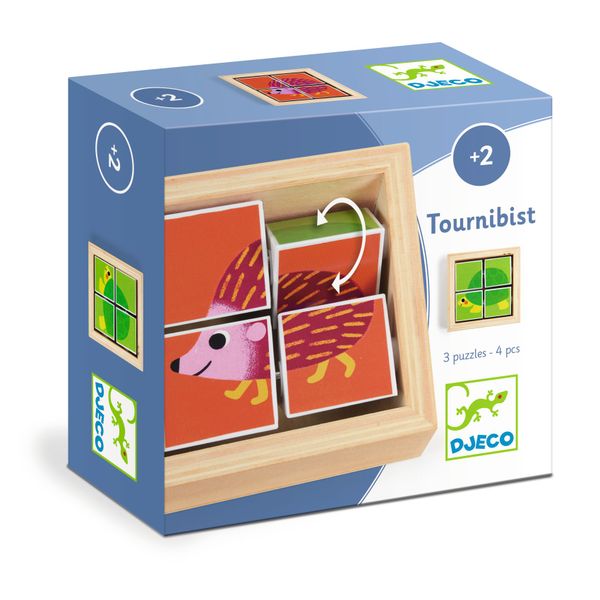 Djeco Wooden Puzzles - Tournibist