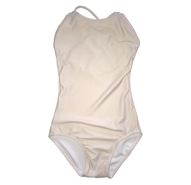 Strut Active DANCE | Nude Flesh Strappy Leotard for Girls | Made in SA