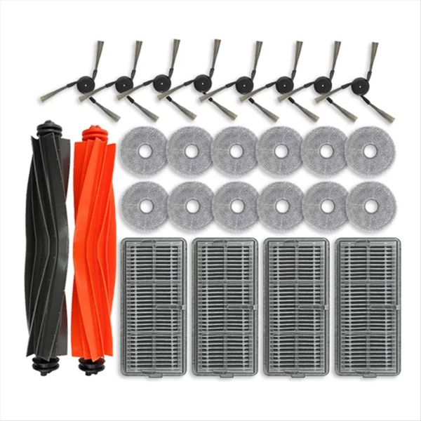 For X40 Pro Ultra Robot Vacuum Cleaner Spare Replacement Parts