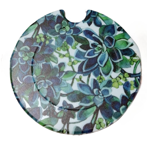 Succulent Plants Licence Disk Holder