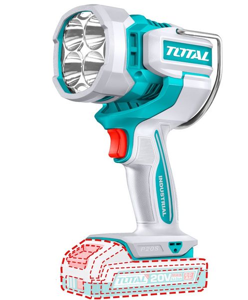 Total Tools 20V Lithium-Ion Cordless Work Lamp