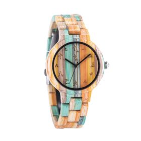 Chameleon Handmade Vintage Fashion Wood Watch For Ladies Shop