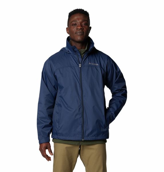 Columbia Men's Glennaker Lake II Rain Jacket Collegiate Navy