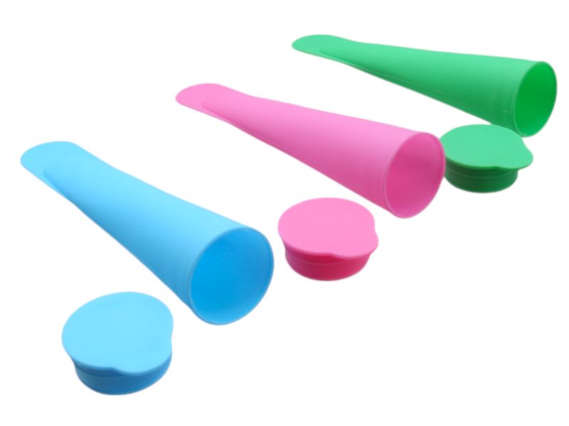 Ice Lolly Maker 3 Piece Set Assorted Colors