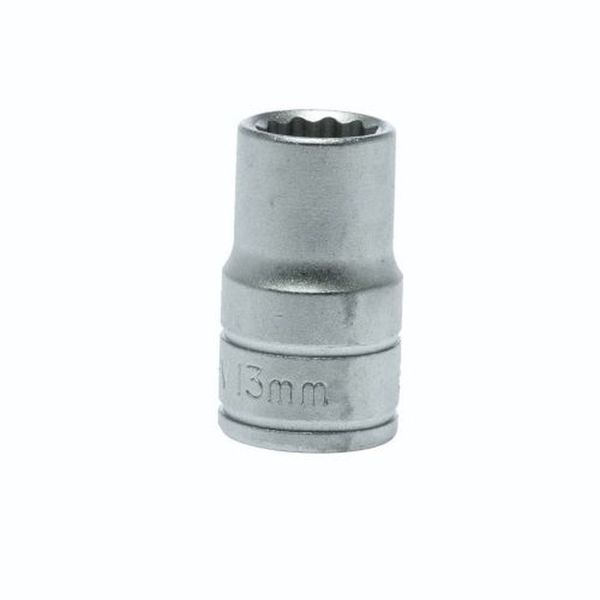 TengTools - 1/2" Drive 12 Point Socket 13mm - M120513-C