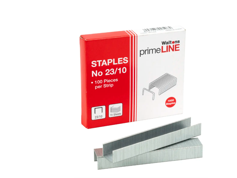 Primeline - Staples 10mm No23/10 (Box 1000) x 3