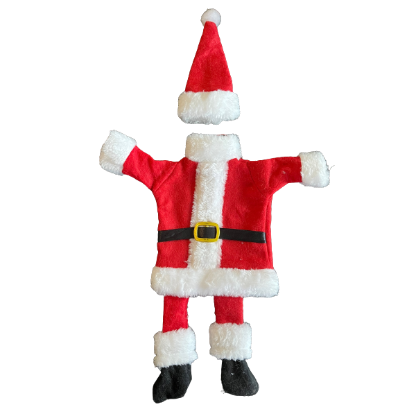 Christmas Decorations Santa Wine Bottle Cover 42cm