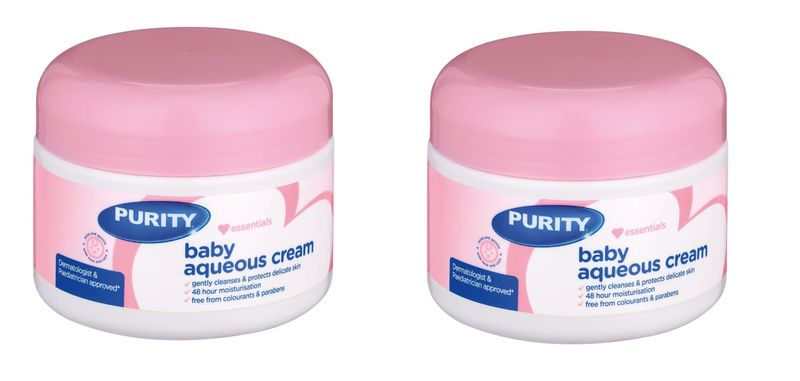 Purity Baby Aqueous Cream 325ml - Pack of 2