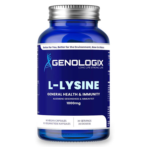 Genologix - L-Lysine 1000mg (30 Days Supply)