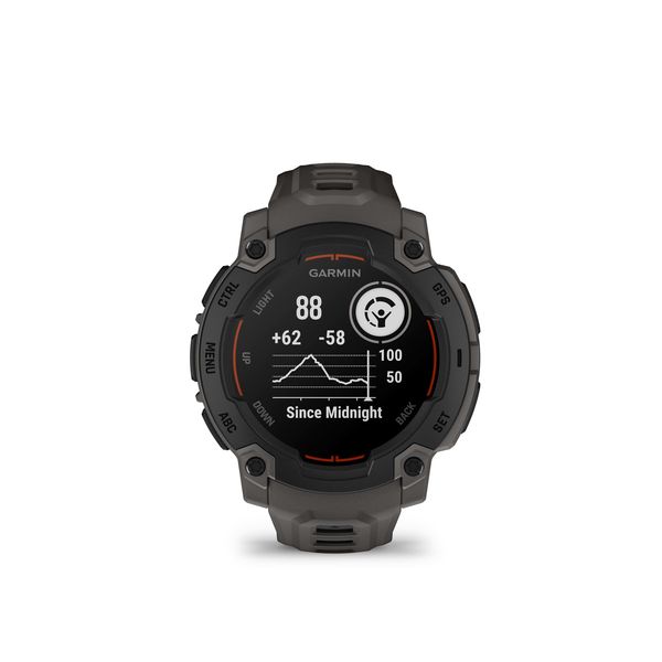 Garmin Instinct E, 45 mm, Black Bezel with Charcoal Band