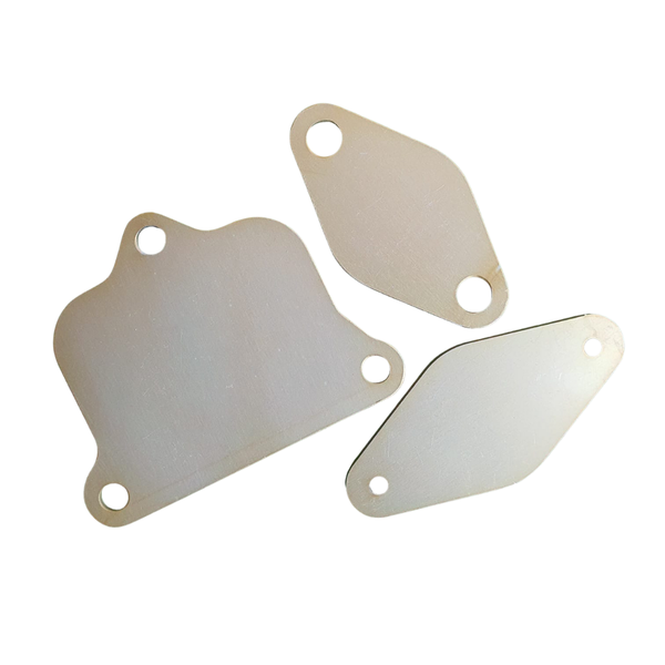 Advanced Ford 2.2 / 3.2 / T6-T7 EGR Blankoff Plates (Stainless Steel)