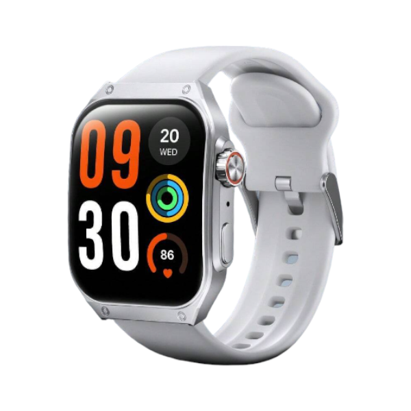 HAYLOU - S8 - High Resolution IP67 Waterproof Smart Watch - Silver