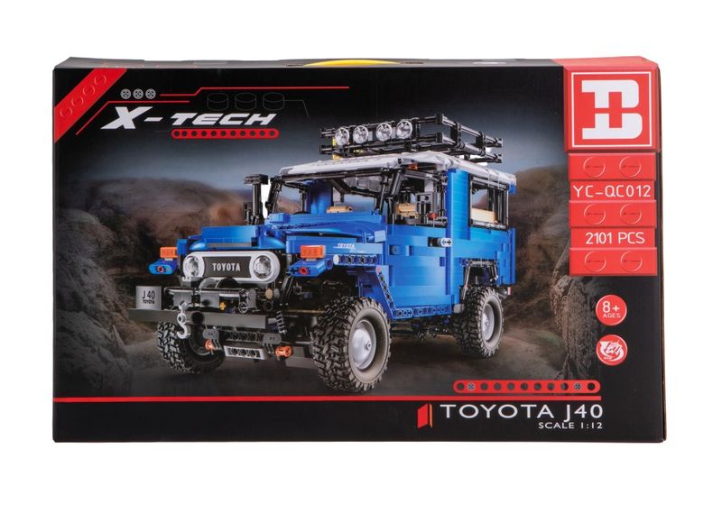 Happy Build 1/12 Toyota FJ-40 Truck - 2101 Piece - 42cm Long