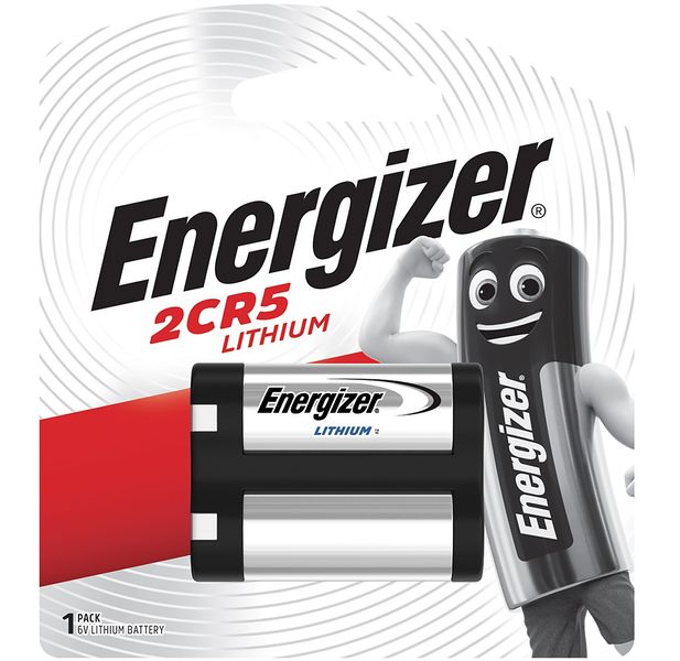 Energizer 2CR5 Photo Lithium Battery - 6V