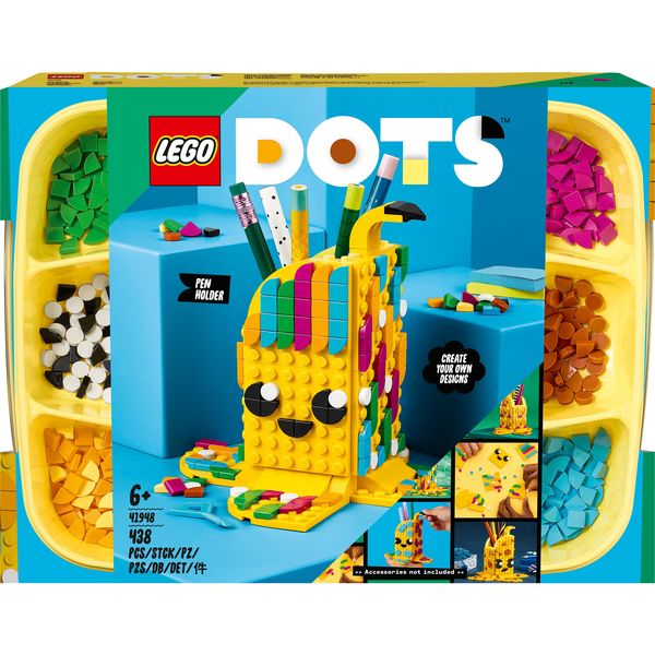 LEGO DOTS Cute Banana Pen Holder 41948 DIY Craft Decoration Kit (438 Pcs)