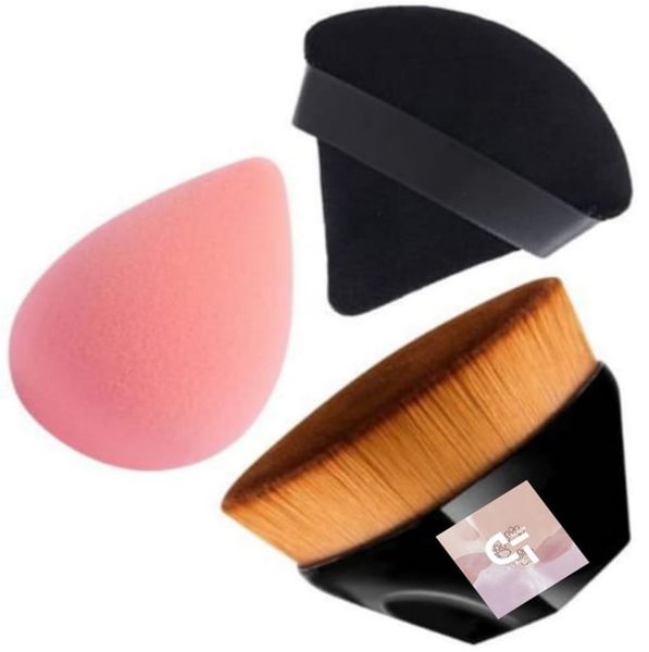 Cleo Bukhari Brush, Beauty Blender and Tri Blender