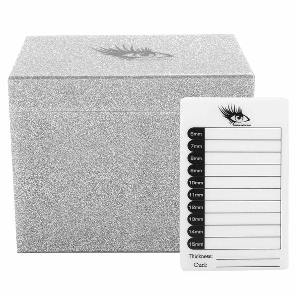 Eyelash Storage Box Ten Layers Lashes Display Case Acrylic Cosmetic Holder