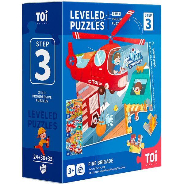 Toi - Leveled Puzzle Step 3 - Fire Brigade